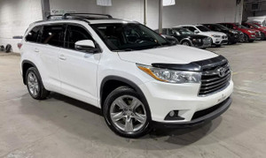 2015 Toyota Highlander Limited AWD/CUIR/TOIT/GPS/CAMERA/AUCUN ACCIDENT/164763KM!