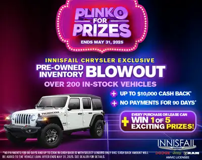 Innisfail Chrysler is a part of the Cam Clark Auto Group, and we are proud to be a part of a busines...