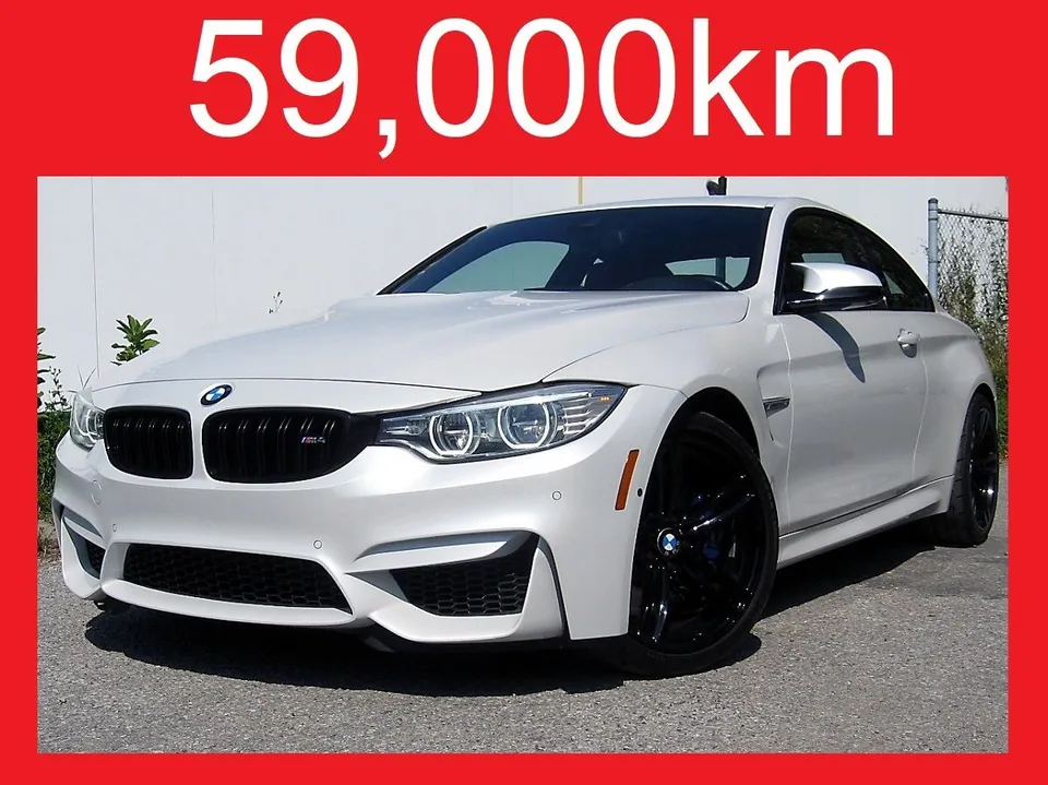 2015 BMW M4 COUPE MINERAL PEARL WHITE+SPORT EXHAUST+LED+LOADED