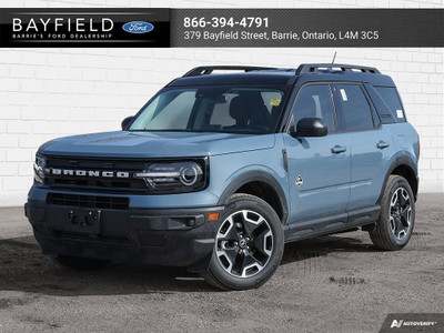 2024 Ford BRONCO SPORT OUTER BANKS 300A | Metallic Paint | LED L