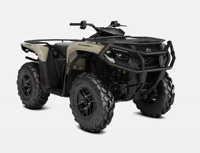 2025 CAN-AM OUTLANDER PRO XU HD7 ATV STOCK #A109096 50HP ROTAX ACE ENGINE pDRIVE CVT TRANSMISSION SE...