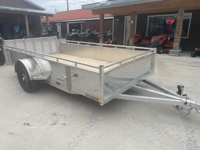 2025  All Aluminum Enbeck 6x12 BiFold Ramp in Cargo & Utility Trailers in Mississauga / Peel Region - Image 7