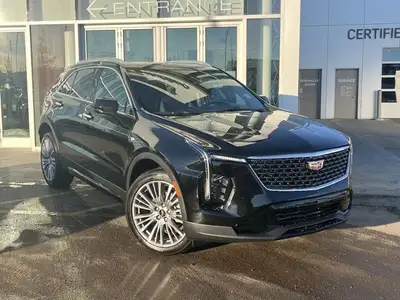 Introducing the New 2025 Cadillac XT4 Premium Luxury AWD, a sleek and sophisticated SUV in Stellar B...