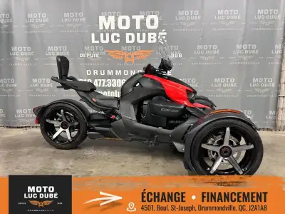 Can-Am Ryker Sport 2023 SEULEMENT 4 858 KM BALANCE DE GARANTIE CAN-AM BEST 16 JUIN 2025 MOTEUR 900CC...