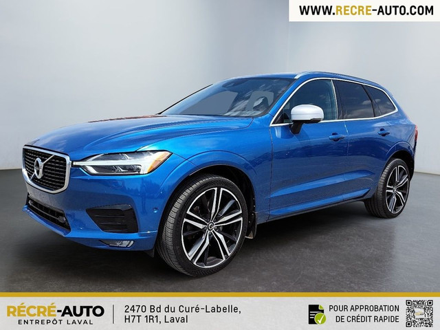 2018 Volvo XC60 T6 AWD R-Design CUIR & SUÈDE TOIT PANO NAV in Cars & Trucks in Laval / North Shore
