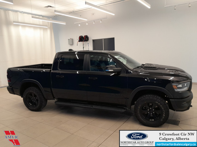 2022 Ram 1500 Rebel REBEL NIGHT EDITION - HEATED LEATHER SEATS - in Cars & Trucks in Calgary - Image 4