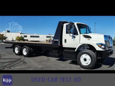 Free Winter tires with all purchases! 2019 INTERNAITONAL WORKSTAR 7400 TANDEM ROLLBACK TOW TRUCK, 21...
