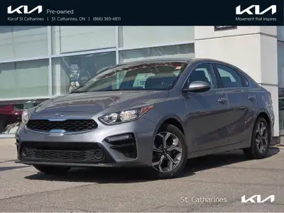 This accident-free 20221 Kia Forte EX is a stylish and fuel-efficient compact sedan, featuring a sle...