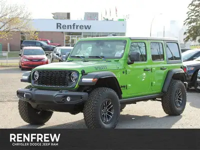 4x4, 3.6L V6, Xtreme 35 Inch Tire Package ($4995), E-Locker Rear Axle, Off-Road Plus Mode, Rock Rail...