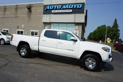 SAFETY INCLUDED LOCAL ONTARIO CAR Very Clean Toyota Tacoma with Automatic Transmission. White on Cha...