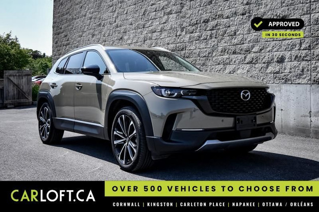 2024 Mazda CX-50 TURBO • LOW MILEAGE • SUNROOF • COOLED LEATHER in Cars & Trucks in Kingston