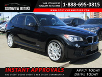  2015 BMW X1 xDrive35i M-SPORT/LEATHER/PANO ROOF/ONLY 75,658KM!