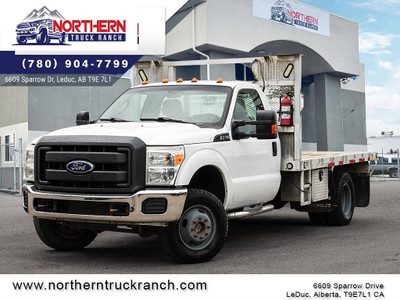 2013 Ford F-350 Chassis XL REGULAR CAB 4X4 FLAT DECK AS TRADED