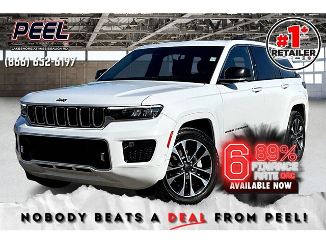 2022 Jeep Grand Cherokee Overland | McIntosh | LuxTech | Massage in Cars & Trucks in Mississauga / Peel Region