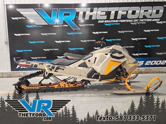 2022 Ski-Doo Freeride Turbo 154 Shot in Snowmobiles in Thetford Mines