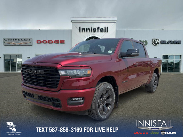 2025 RAM 1500 Sport SPORT PERFORMANCE HOOD, 3.92 REAR AXLE RA... in Cars & Trucks in Red Deer