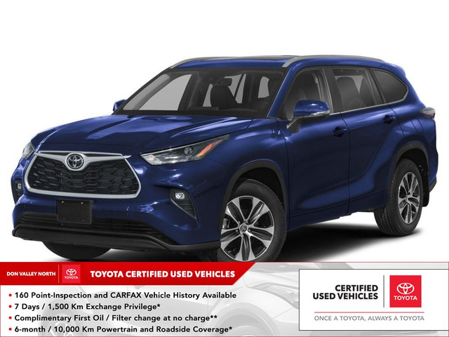 2024 Toyota Highlander XLE INCOMING | CERTIFIED | ACCIDENT FR... in Cars & Trucks in City of Toronto