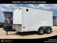 2023 Pace Trailers 7' x 12' V-Nose Ramp Door-NP3610