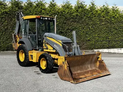 2011 John Deere 310SJ Wheel Loader 5626hrs 4 in 1, 92in. Bucket Extended Backhoe 4wd 4.5 l Diesel En...
