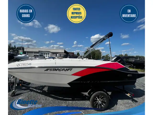 2021 Starcraft SVX 171 Prix taxes incluses BATEAU DE PLAISANCE,  in Powerboats & Motorboats in Thetford Mines - Image 2