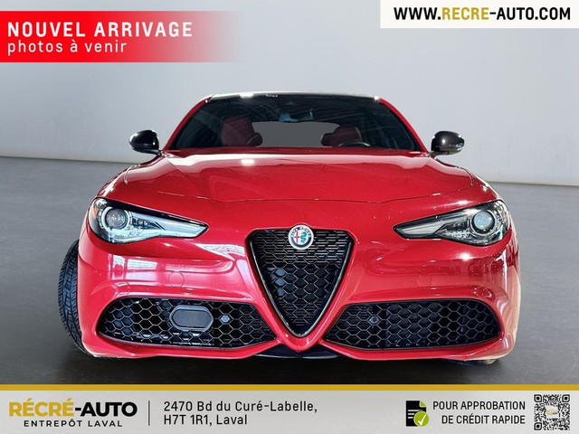 2021 Alfa Romeo Giulia Ti Sport AWD NAV TOIT PANO CUIR ROUGE PAS in Cars & Trucks in Laval / North Shore - Image 2