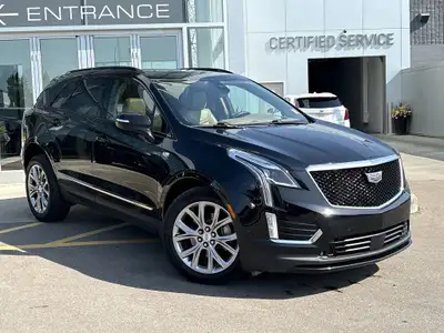 The 2020 Cadillac XT5 Sport is powered by a 3.6L DOHC V6 engine paired with a 9-speed automatic tran...