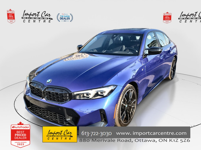 2024 BMW M340 i xDrive LIKE NEW!! ONLY 1,135KMS, HUDS, M SPO... in Cars & Trucks in Ottawa