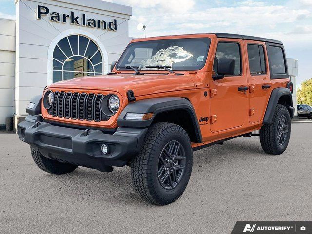 2025 Jeep Wrangler Sport S 4 Door 4x4 Nav Adaptive Cruise in Cars & Trucks in St. Albert
