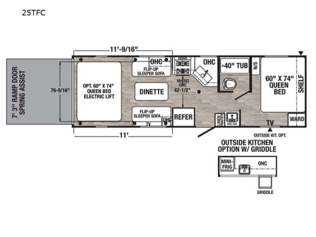 2022 Palomino Puma XLE Lite 25TFC in Travel Trailers & Campers in Red Deer - Image 2