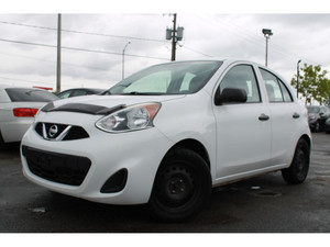 2015 Nissan Micra S, LECTEUR C.D, MANUELLE, PRISE AUX/12VOLTS