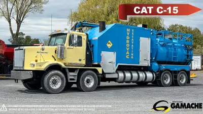 Heavy truck - # STOCK: C-35961 2009 WESTERN STAR 4900SA 12 ROUES HYDRO EXCAVATEUR VACUUM 2009 WESTER...