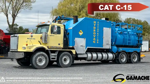 2009 WESTERN STAR 4900SA 8X4 TWIN-STEER VACUUM EXCAVATOR TRUCK in Heavy Trucks in Chilliwack - Image 2