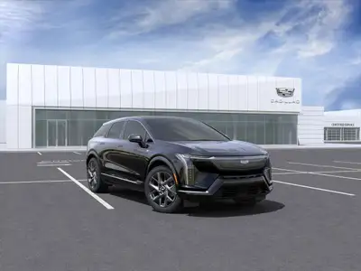 The 2025 Cadillac OPTIQ Luxury AWD in stunning black on black is the epitome of modern elegance and...
