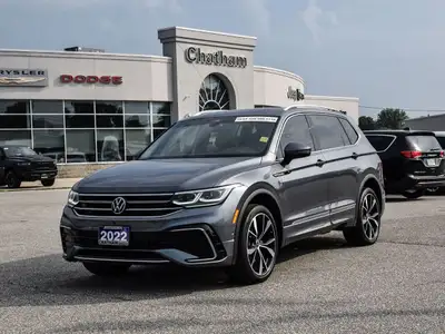 2022 Volkswagen Tiguan 4D Sport Utility Highline Grey AWD, Alloy wheels, Auto High-beam Headlights,...
