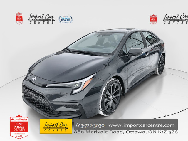 2024 Toyota Corolla SE SE UPGRADE PKG, ROOF, BLIS, BK. CAM, H... in Cars & Trucks in Ottawa