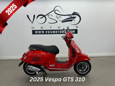 -No Payments for 1 Year The 2025 Vespa GTS Super 310 offers a blend of timeless design and modern te...