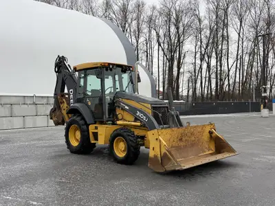 2011 John Deere 310SJ Wheel Loader 4 in 1, 92in. Bucket Extended Backhoe 4wd 4.5 l Diesel Engine Bac...