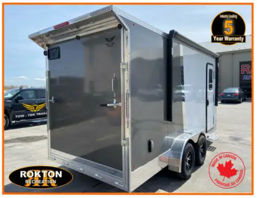 2025  7x 16 Extra Height tow tek cargo trailer, awning much 5 yr in Cargo & Utility Trailers in Mississauga / Peel Region - Image 6