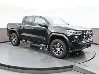 The AT4 trim features off-road suspension with skid plates, all-terrain tires, hill descent control,...