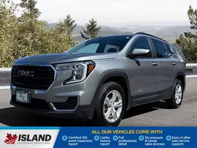 This 2023 GMC Terrain SLE boasts a powerful 1.5L Turbocharged 4-cylinder engine, delivering impressi...