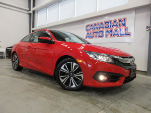 2016 Honda Civic EX-T COUPE, ROOF, HTD. SEATS, APPLE/ANDROID, 83K!