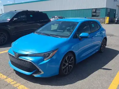 Check out this certified 2019 Toyota Corolla Hatchback XSE | Leather | Nav | CarPlay + Android | Pow...