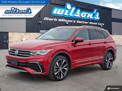 Come see this certified 2024 Volkswagen Tiguan Highline R-Line AWD | Leather | Sunroof | Nav | 360 C...