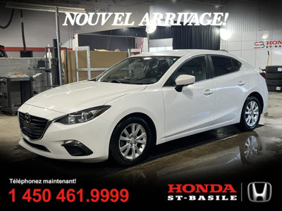 MAZDA 3 2016 GS AUTOMATIQUE + CAMERA + A/C + MAGS + CRUISE + WOW
