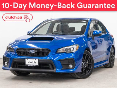 2020 Subaru WRX Sport-Tech AWD w/ Apple CarPlay & Android Auto, 