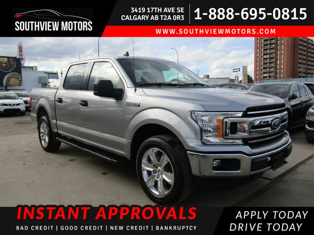  2020 Ford F-150 XLT 4WD SUPERCREW 5.5' BOX 5.0L LOW KMS! B.CAME in Cars & Trucks in Calgary