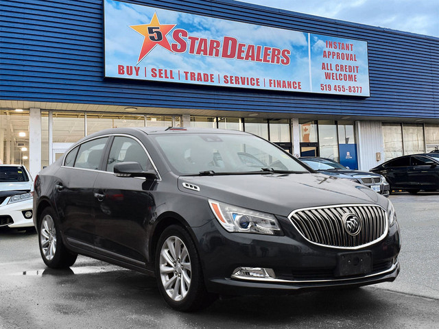  2014 Buick LaCrosse LEATHER NAV SUNROOF P/H-SEATS MINT CONDITIO in Cars & Trucks in London