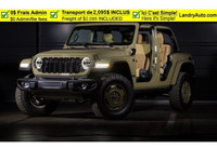 2025 Jeep Wrangler Willys '41 4xe Hybride Toit Dur 3-Sections Peint Pneus Légal L'Hiver Pare-Choc Av... (image 8)