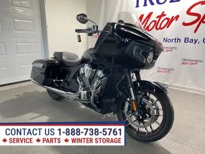 Black Metallic Challenger Limited, only 8,942 miles at True North Motor Sports. Powerful liquid-cool...