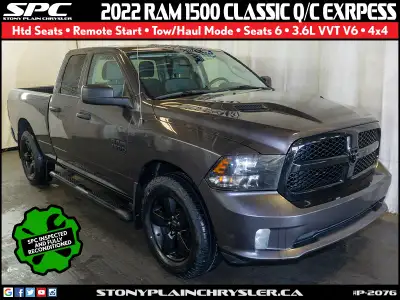 Experience the reliability and versatility of the 2022 RAM 1500 Classic Express, now available at St...